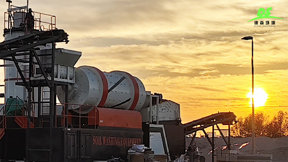 試機(jī)運(yùn)行！中東油污染土壤淋洗項(xiàng)目介紹