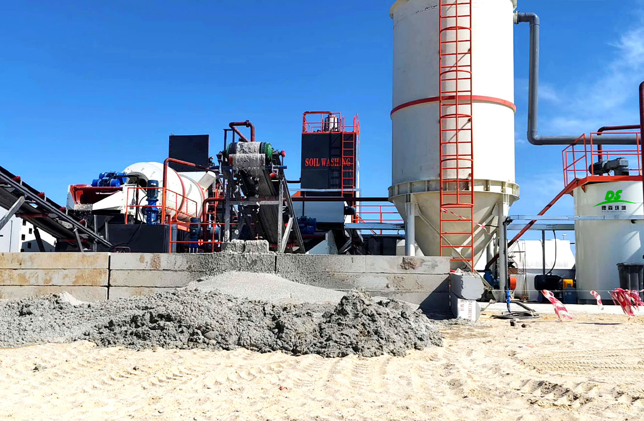 油污土壤淋洗與修復