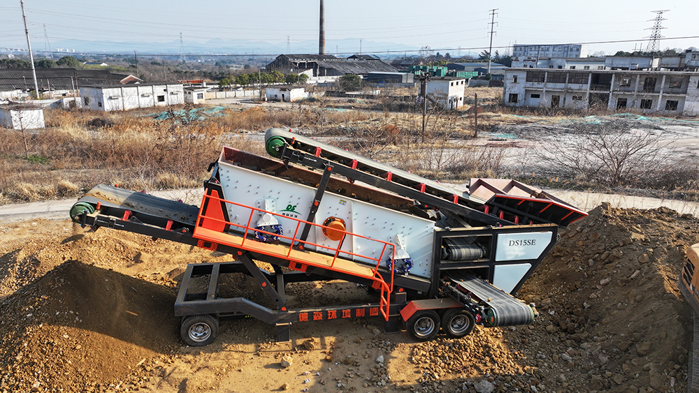 智能又靈活，德森移動篩分站為產業升級與綠色發展添動力