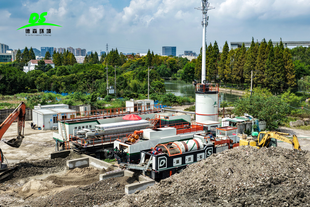 覆蓋礦山到河道！德森環境淋洗車的多場景治理實力