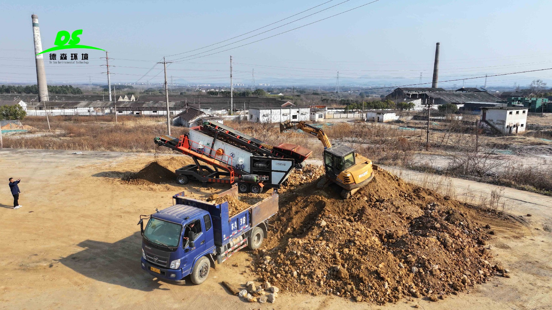德森環境篩分車的全場景適配之路