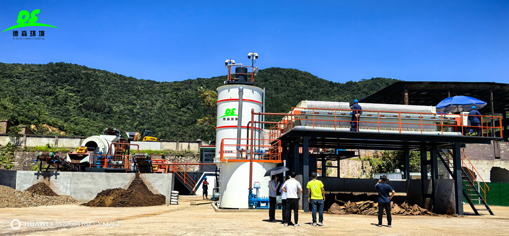 定制化適配多污染類型 德森環境淋洗裝備高效修復土壤