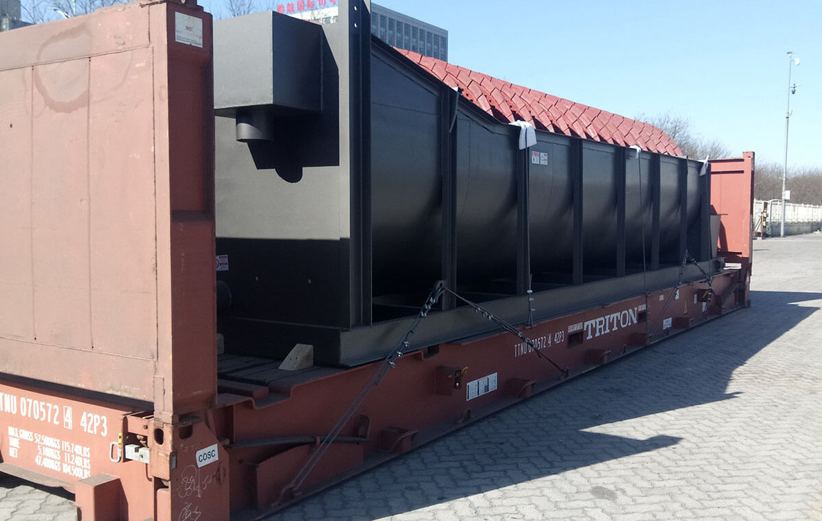 淋洗裝備海外項(xiàng)目港口交付