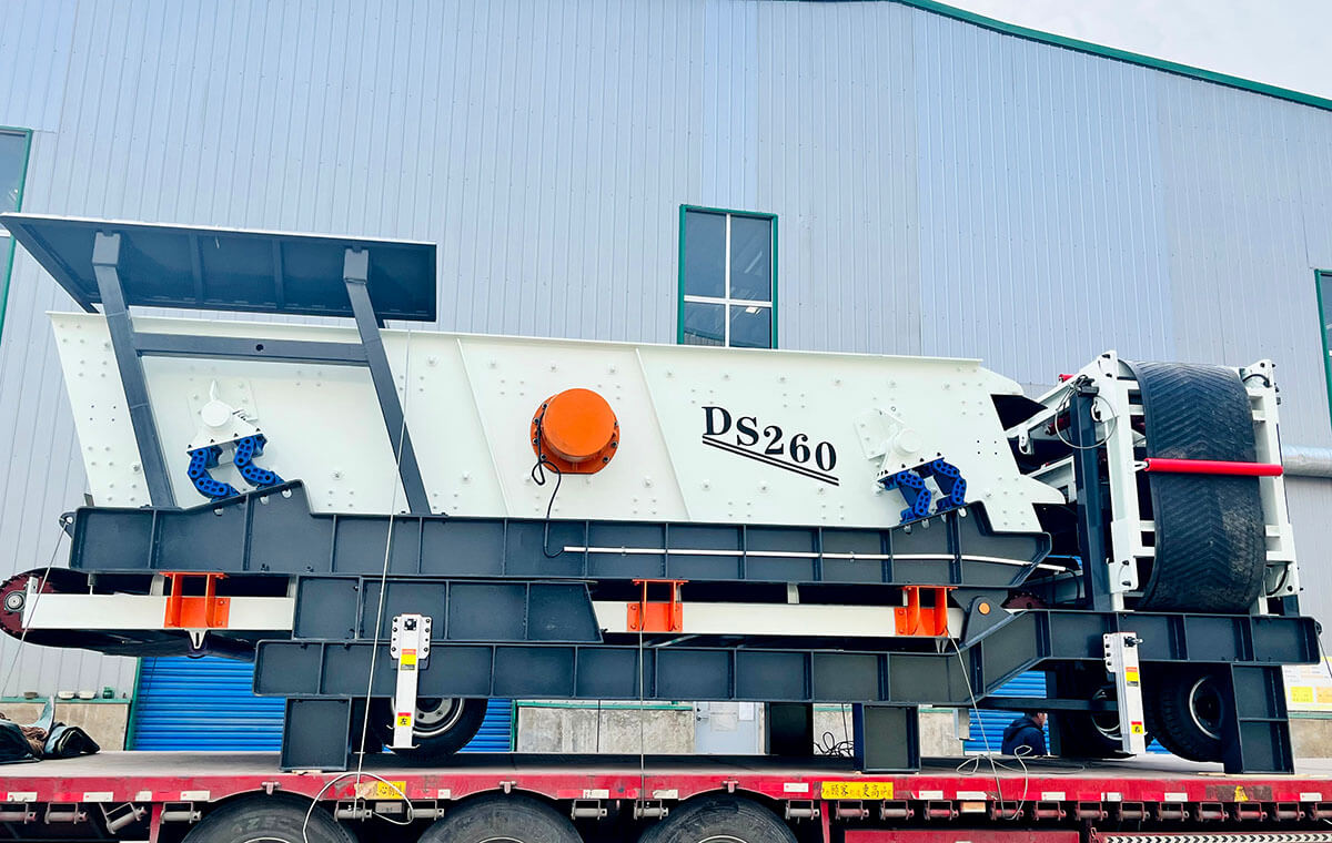 垃圾填埋場(chǎng)移動(dòng)篩分項(xiàng)目發(fā)車儀式