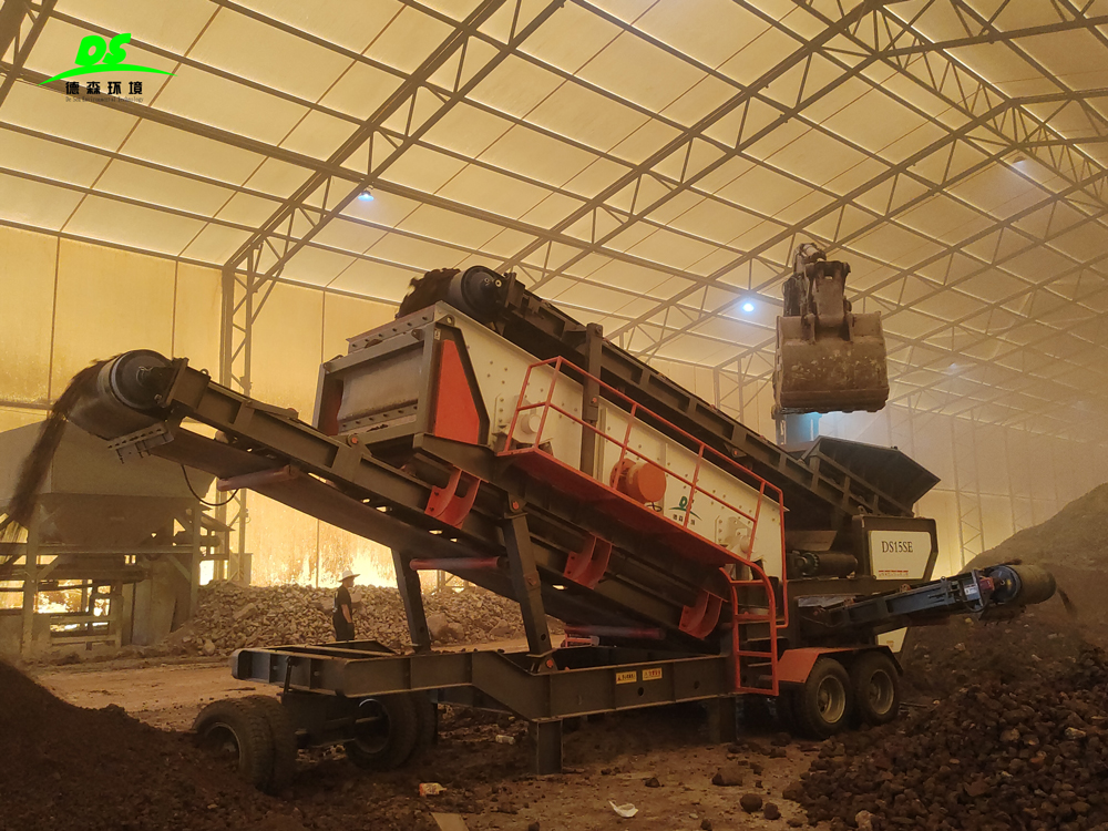 德森環境篩分車：機動精準篩分，賦能全域固廢資源化